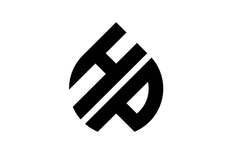 HP logo design