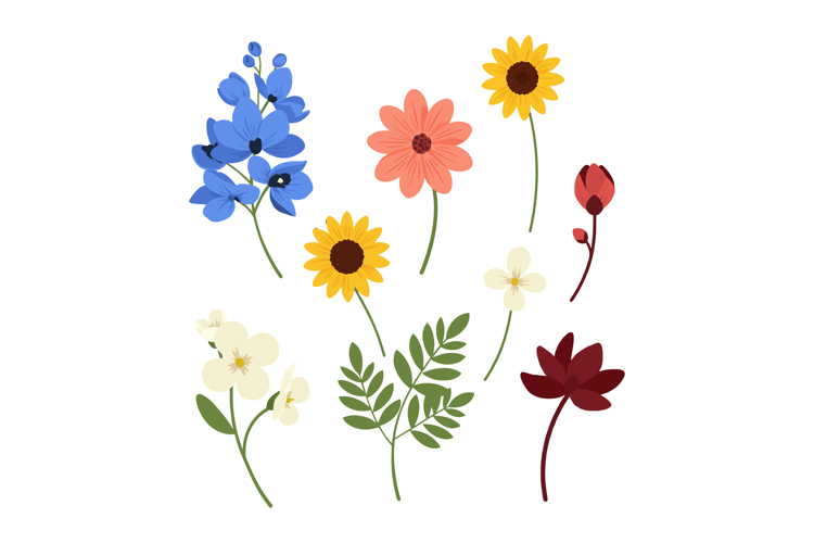 Flower Stem Clipart Image 12