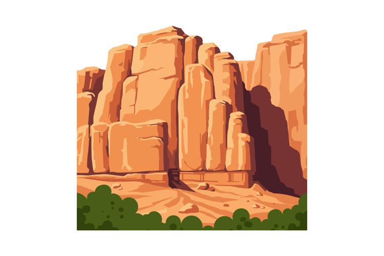 Cliff Clipart Image 2