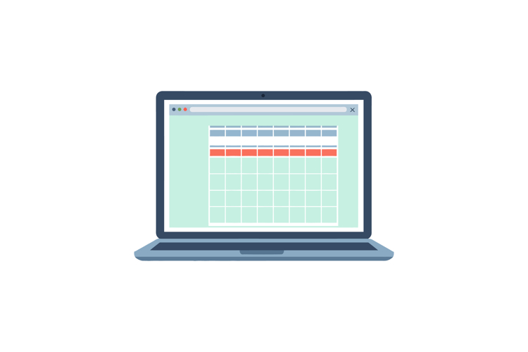 Computer Screen Clipart Image 7
