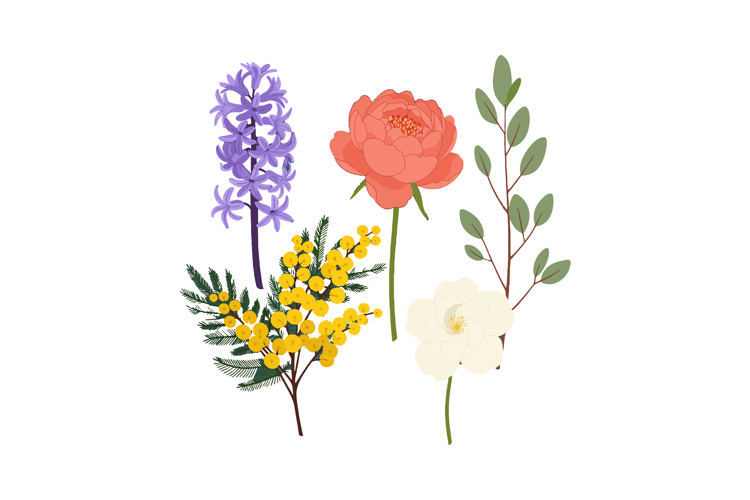 Flower Stem Clipart Image 21