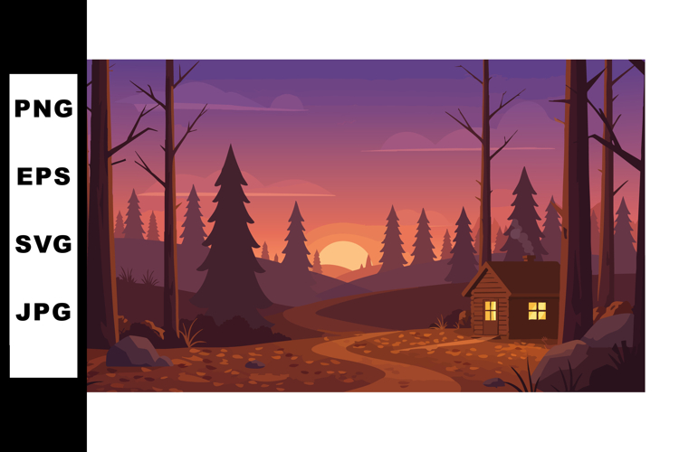 Cabin Clipart Image 8