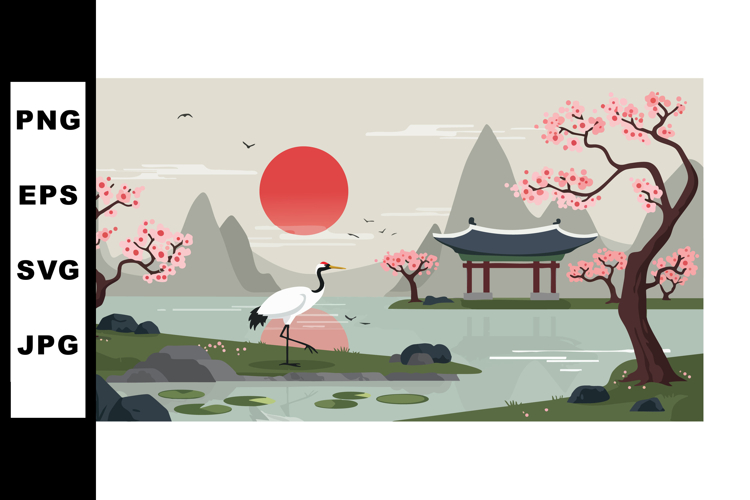 Cherry Blossom Clipart Image 3