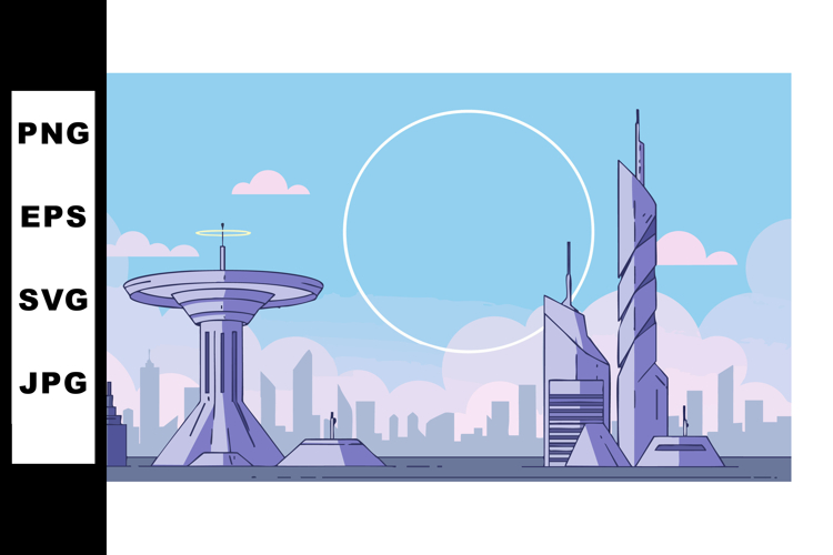 Buildings Clipart Image 9