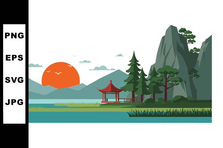 Sunset Clipart Image 14