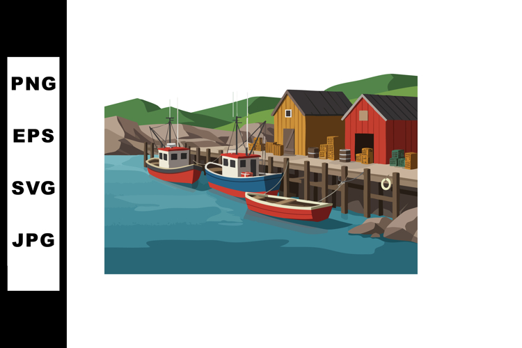 Boats Clipart Image 2