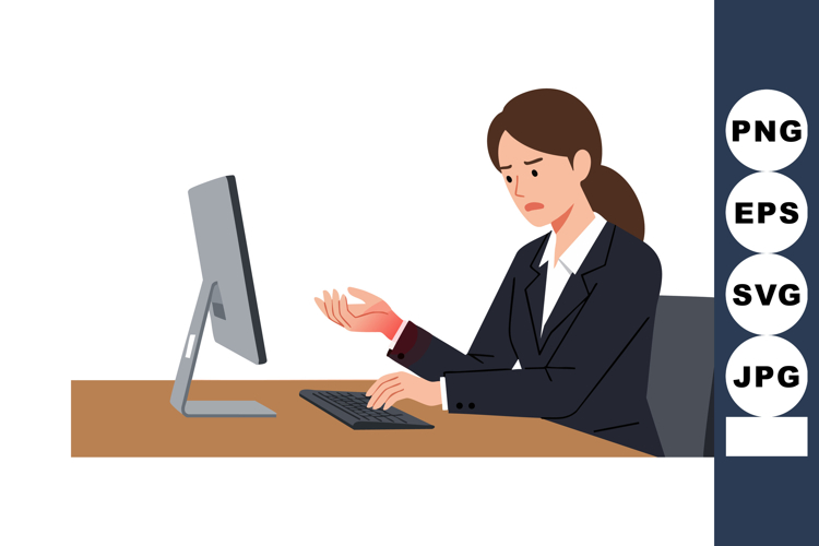 Frustrated Clipart Image 22