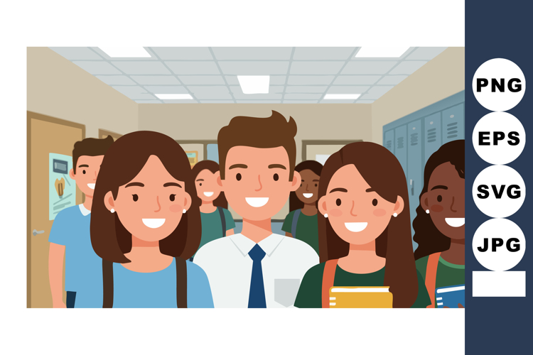 Smiling Clipart Image 6