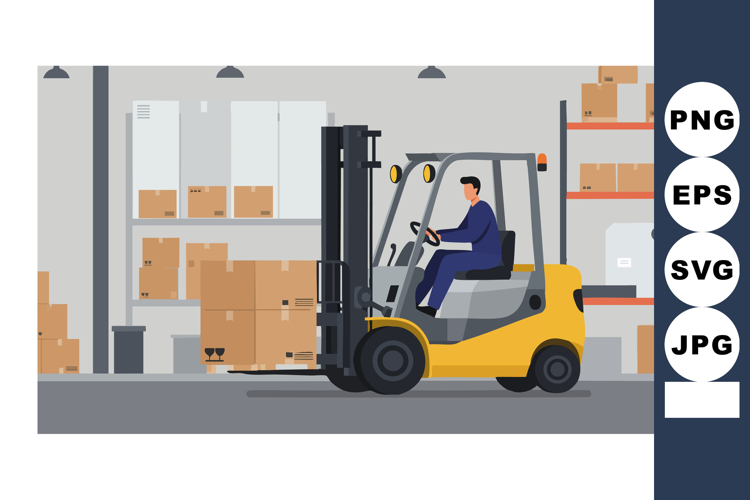 Warehouse Clipart Image 2