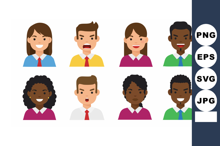 Angry Face Clipart Image 10