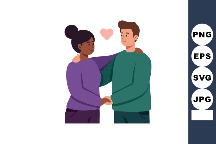 Holding Hands Clipart Image 6