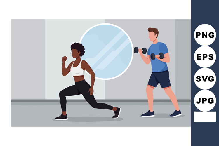 Workout Clipart Image 9