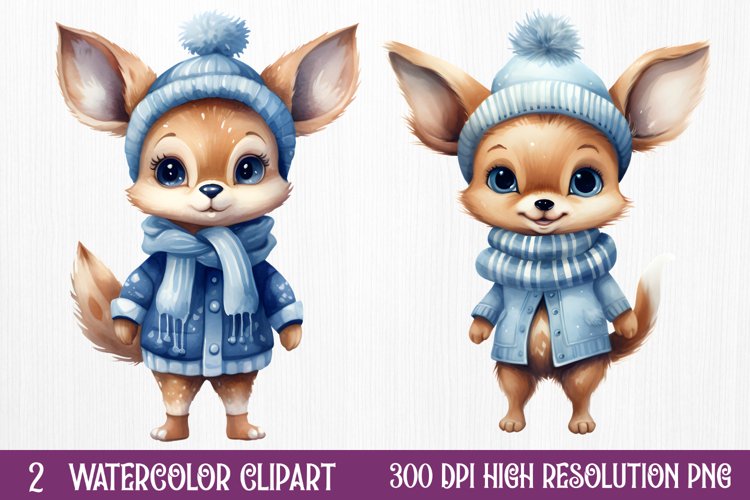 Christmas Watercolor Clipart Image 2