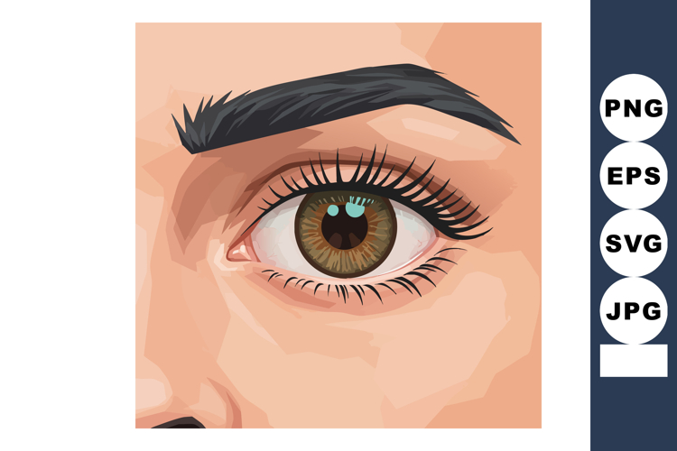 Eyebrow Clipart Image 3