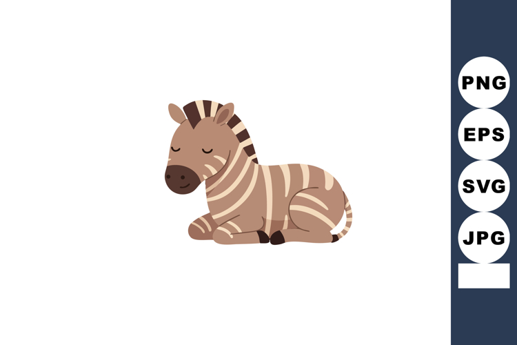 Zebra Clipart Image 11