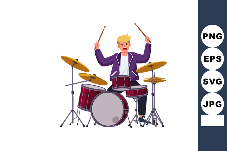 Drum Set Clipart