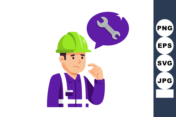 Wrench Clipart Image 4