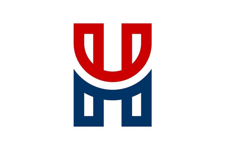 HU UH logo design