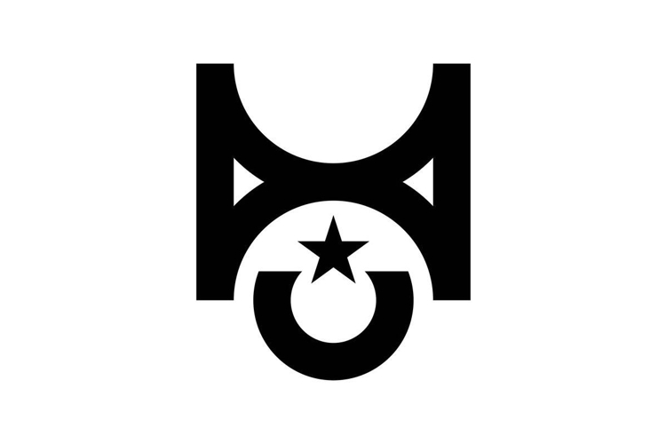 HU UH logo design