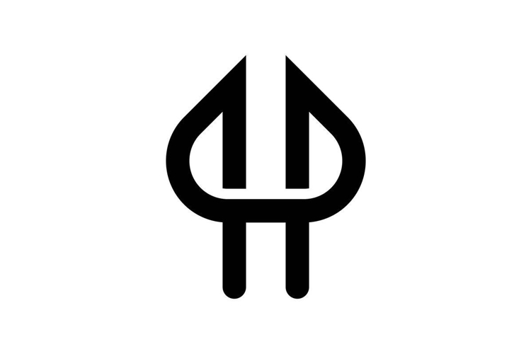 HU UH logo design