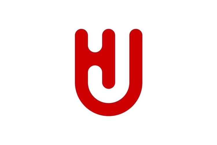 HU UH logo design