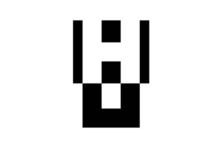 HU UH logo design