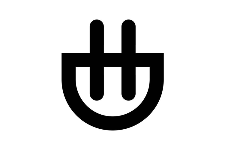 HU UH logo design
