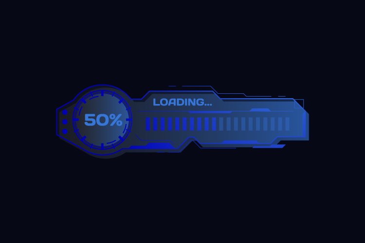 Hud futuristic progress bar sci fi interface concept example image 1
