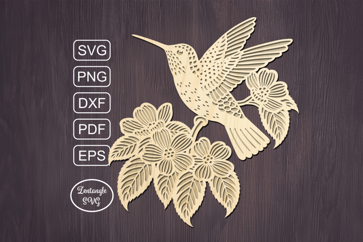 Hummingbird bird lasercut, laser cut ornament or keychain