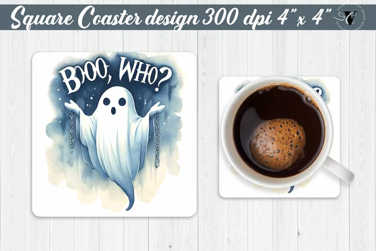 Square Coaster | Halloween coaster | Sarcastic