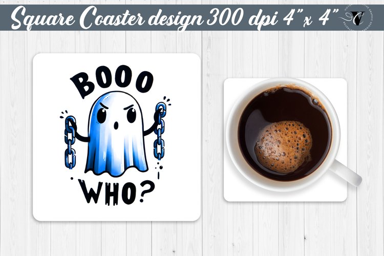 Square Coaster | Halloween coaster | Sarcastic