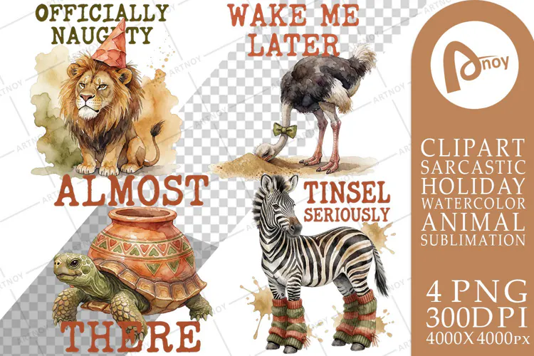 Desert Holiday Toon Sublimation