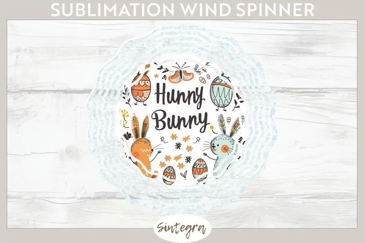 Hunny Bunny v7 Wind Spinner Sublimation