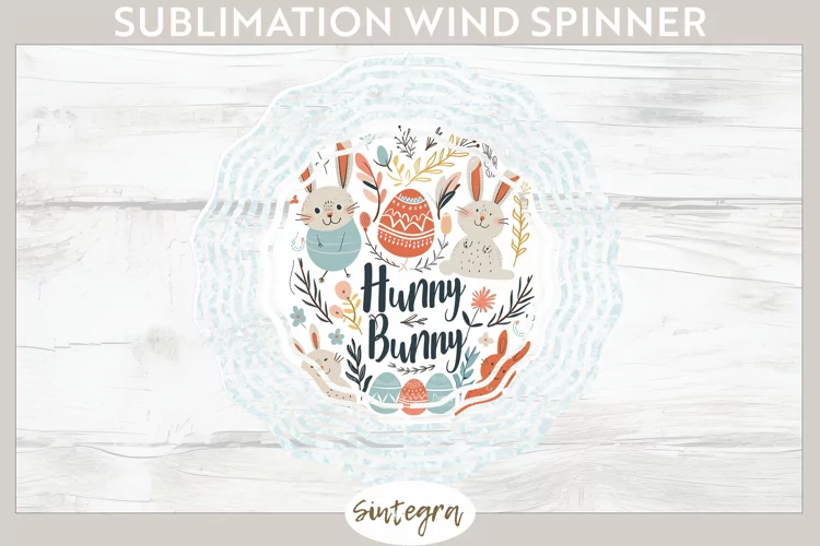 Hunny Bunny v8 Wind Spinner Sublimation