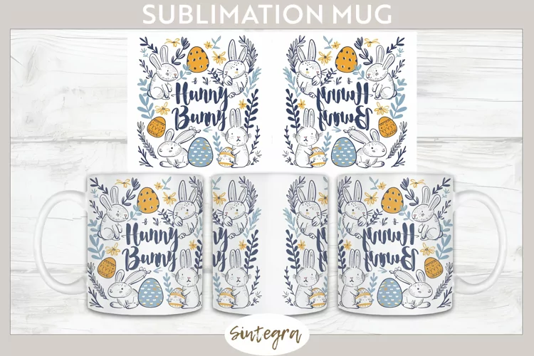 Hunny Bunny v9 Mug Wrap Sublimation