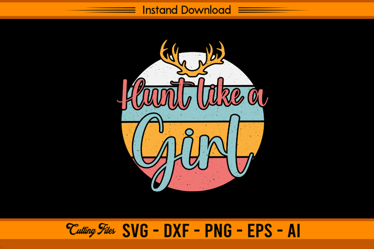 Deer Hunting Clipart Image 13
