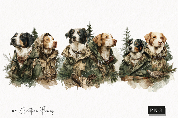 Deer Hunting Clipart Image 6