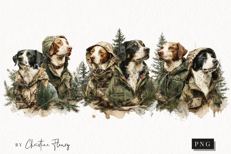 Deer Hunting Clipart Image 2