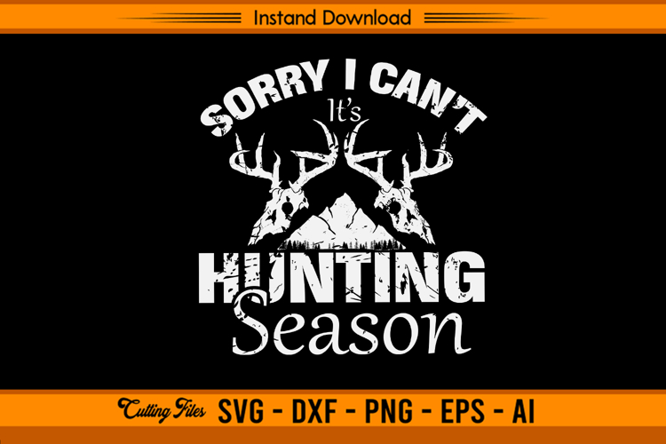 Deer Hunting Clipart Image 10