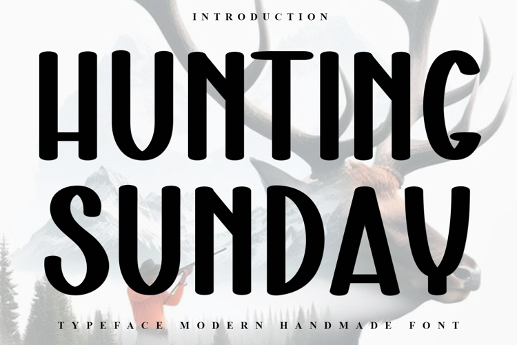 Hunting Font Image 18