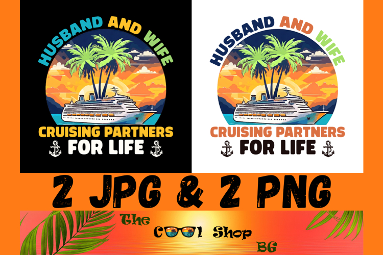 Husband And Wife Cruising Partners For Life Png
