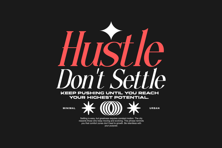 Hustle Tshirt Design Image 19