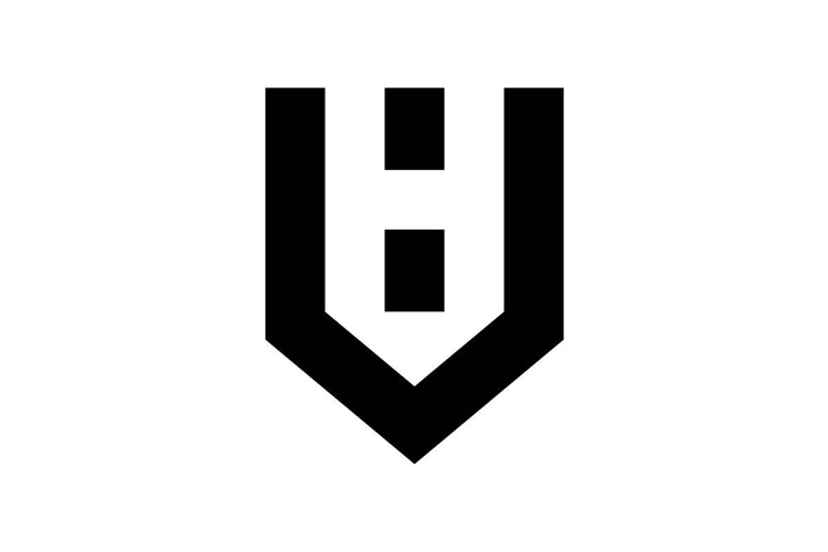 HV VH logo design
