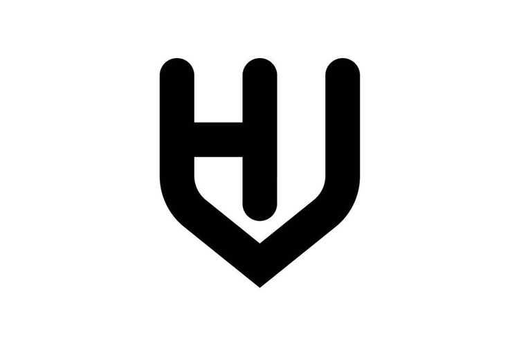 HV VH logo design