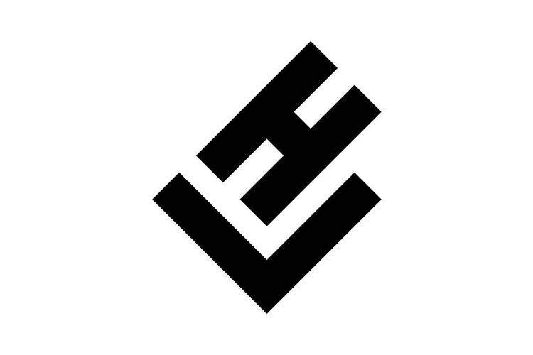 HV VH logo design