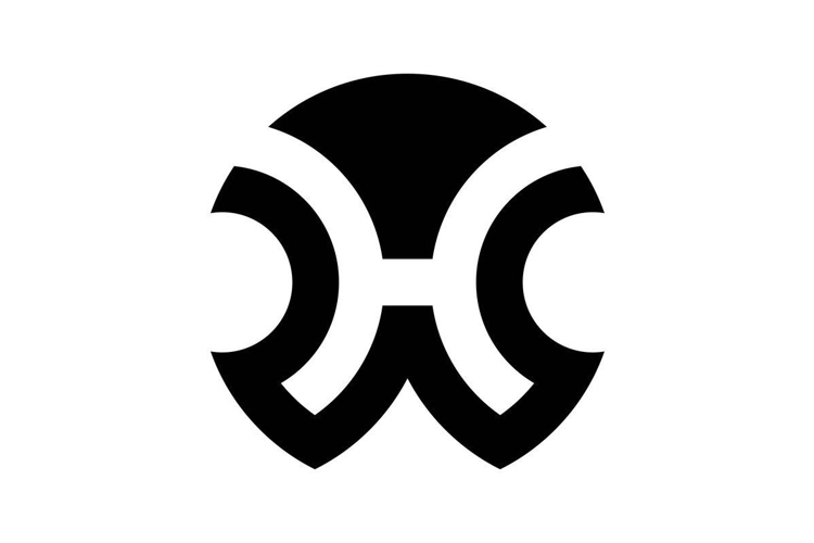 HW WH logo design