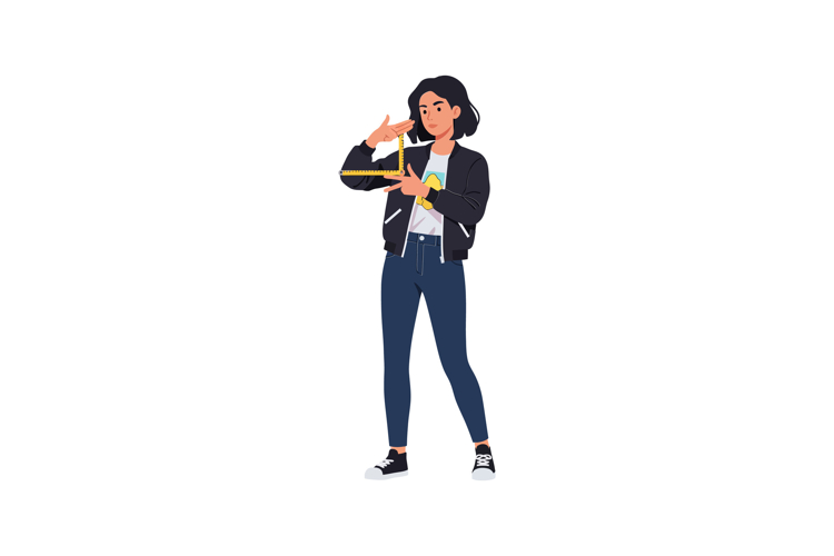 Measuring Tape Clipart Image 17