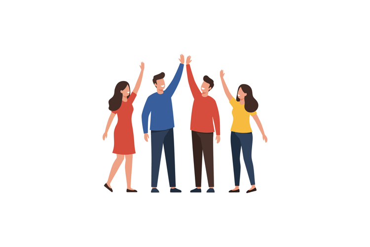 Group Of People Clipart Image 6