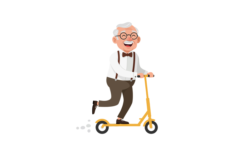 Scooter Clipart Image 13