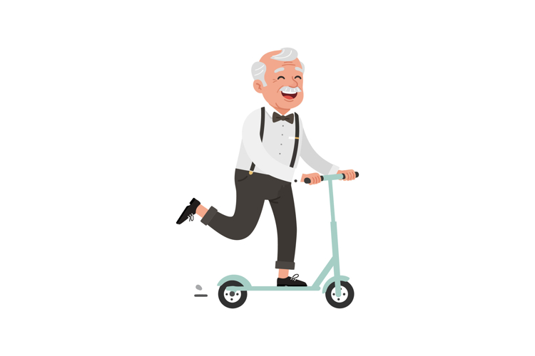 Scooter Clipart Image 12